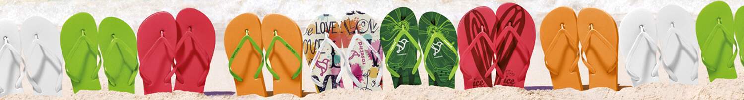 chanclas personalizadas para playa o piscina