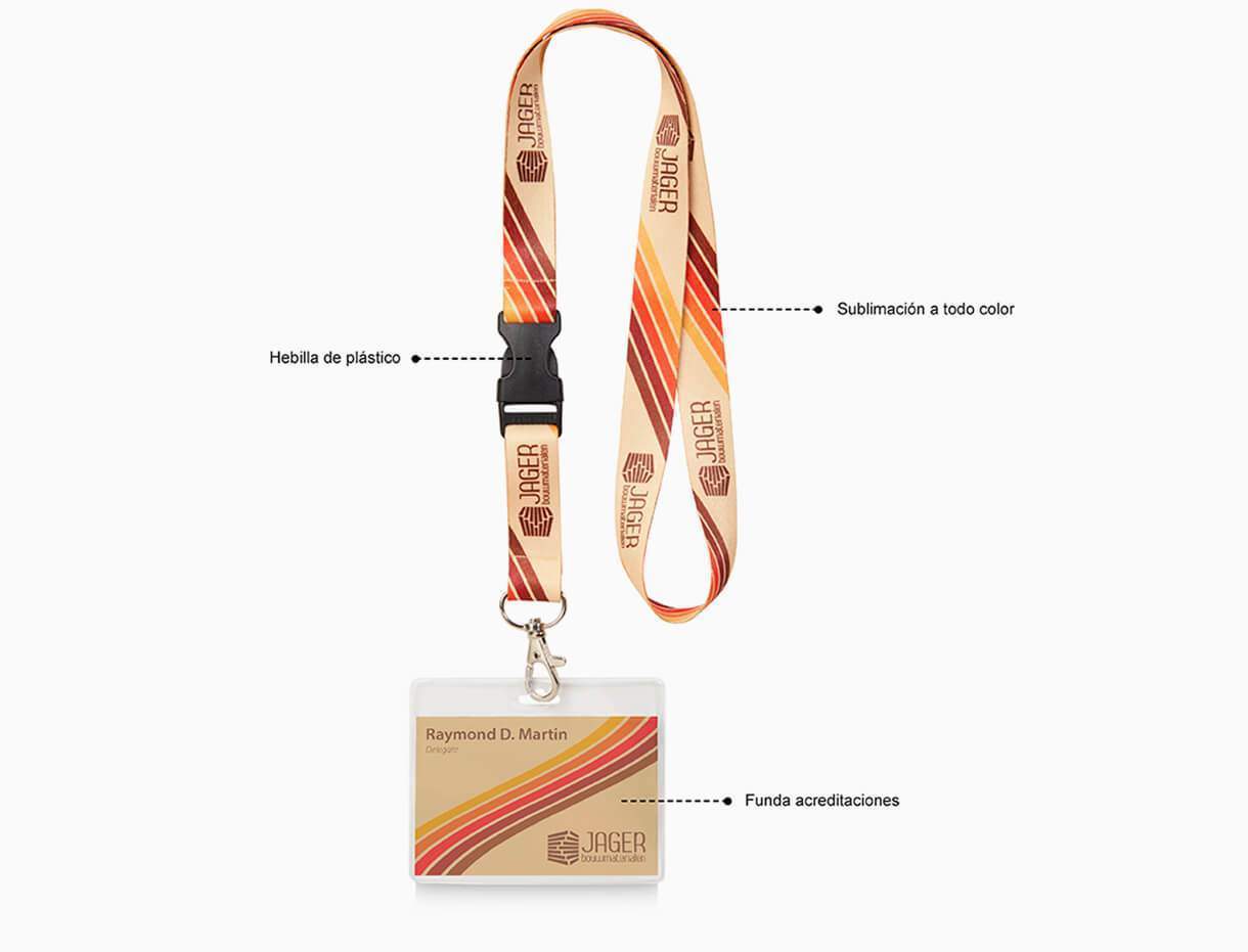 configura tu lanyard personalizado