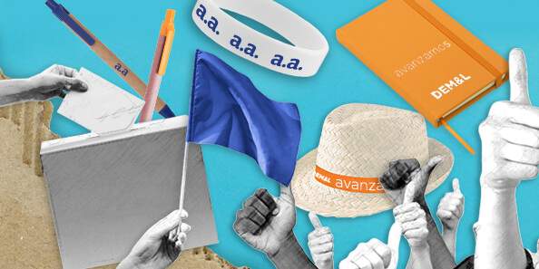 Merchandising para elecciones municipales