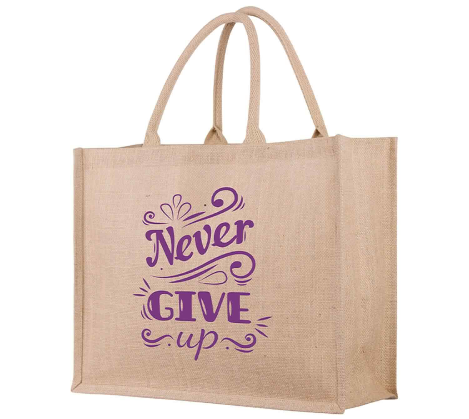 bolsa de playa de yute