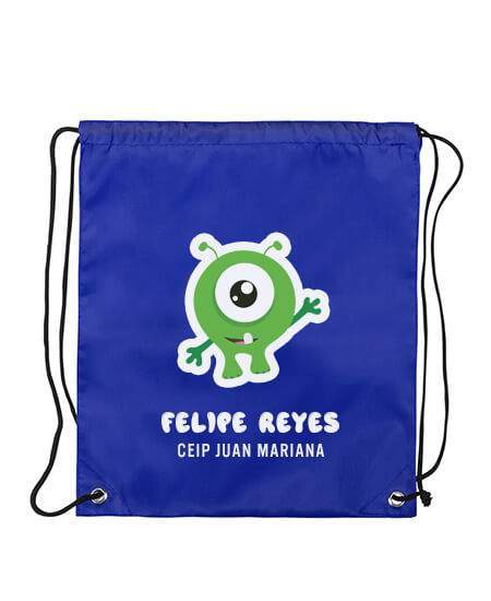 Mochila infantil personalizada