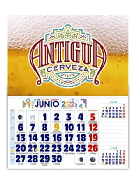 calendarios de pared para escribir