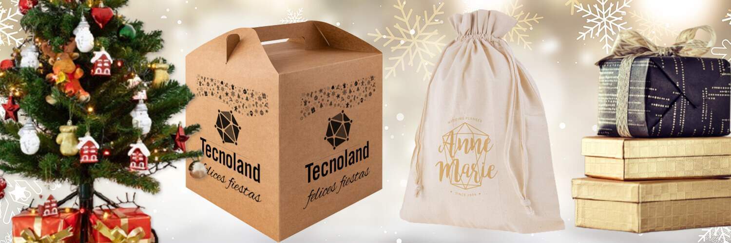 packaging original para regalos publicitarios navideños