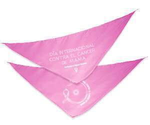 Pañoletas día internacional contra el cancer de mama