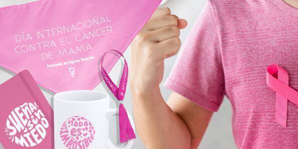 Regalos para el d&iacute;a de c&aacute;ncer de mama