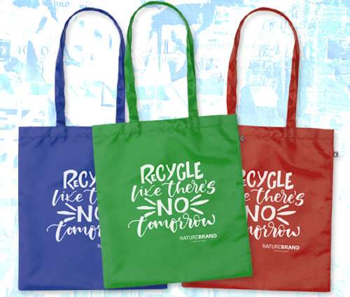 Bolsas de RPET personalizadas