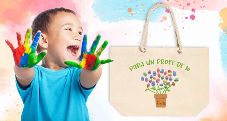 bolsas personalizadas para regalar a profesores