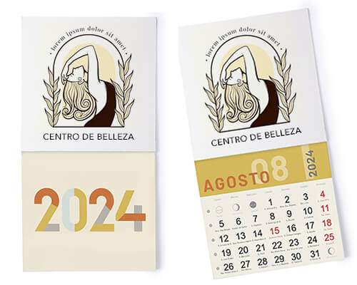 calendario con imán personalizado