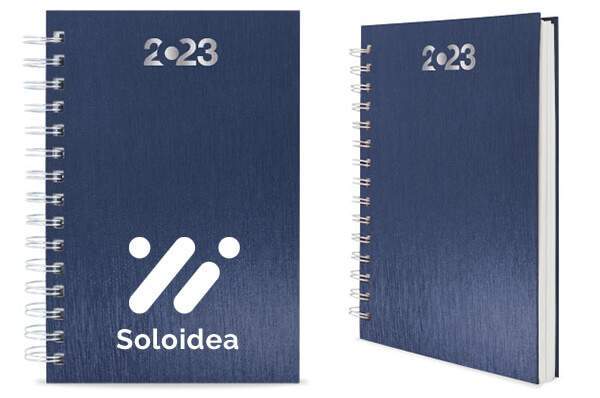 agenda personalizada con anillas 