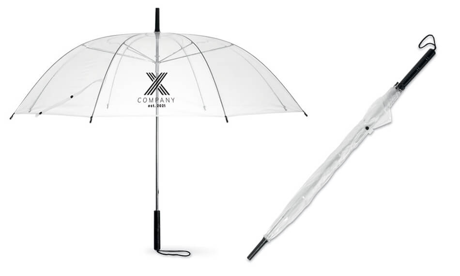 paraguas transparentes personalizados