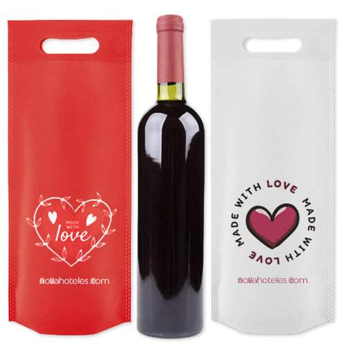 estuche de vino personalizado