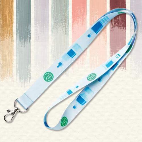 lanyard de plástico reciclado