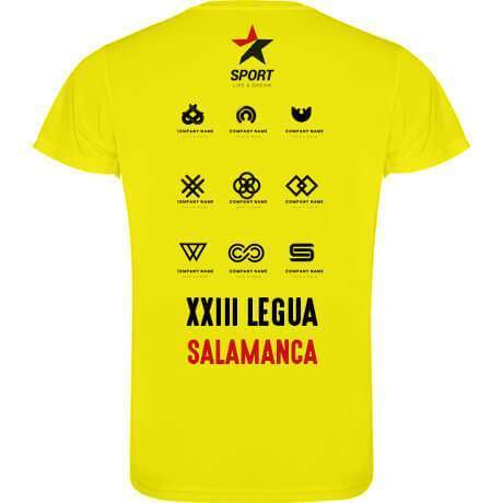 camiseta técnica deportiva