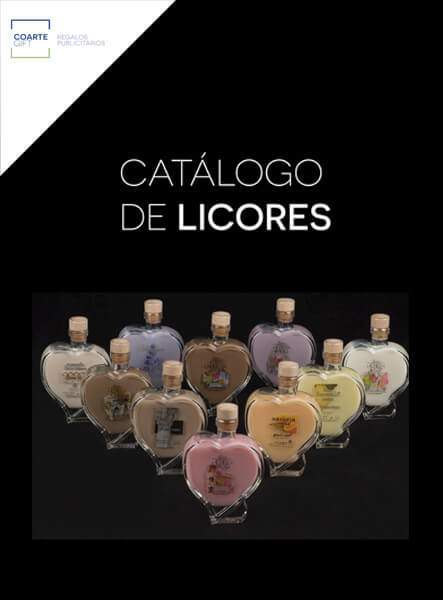 catálogo de licores