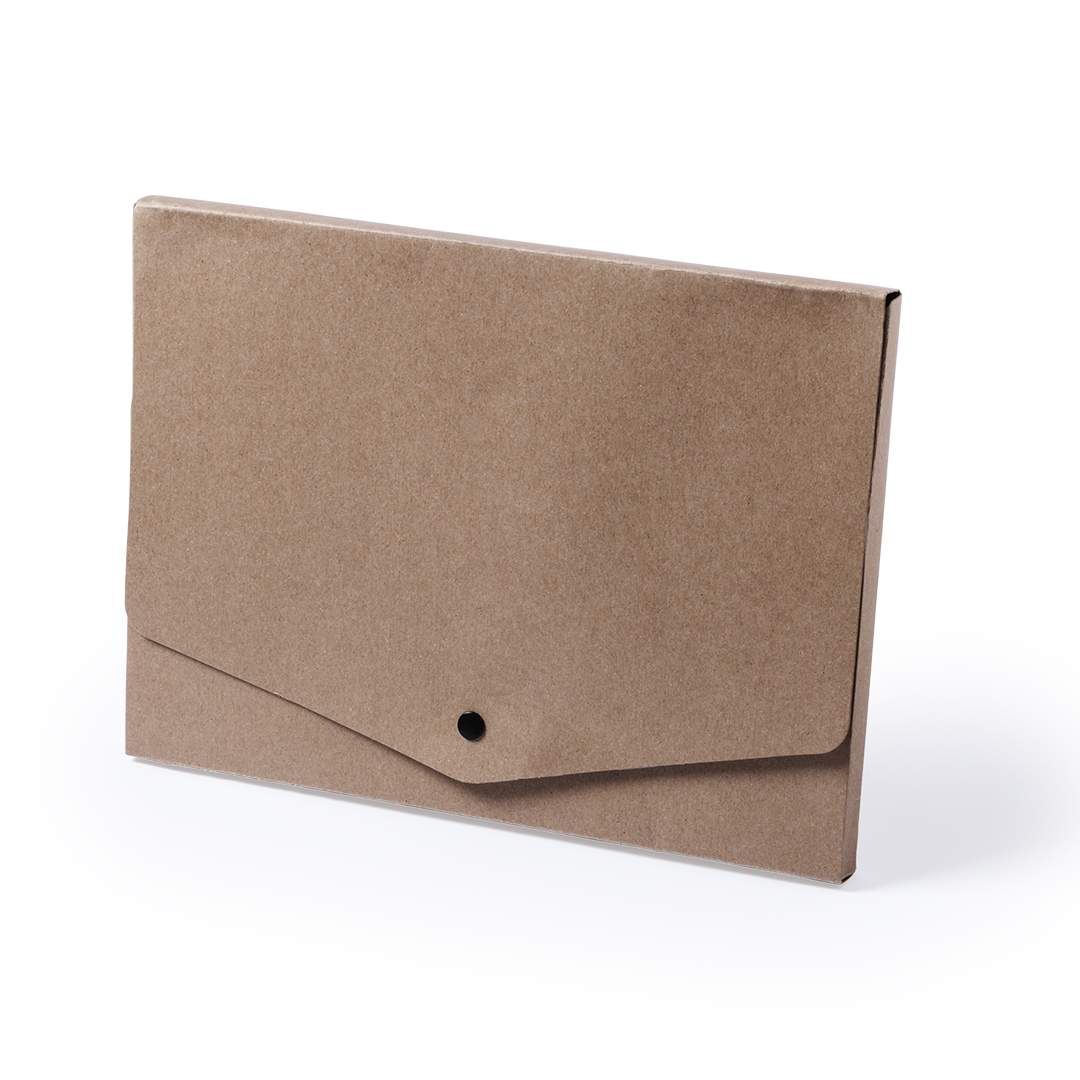Carpeta de cartón reciclado
