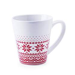 Taza de invierno estilo nórdico