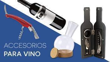 Accesorios para vino personalizados