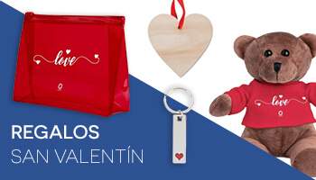 Regalos publicitarios para San Valentín