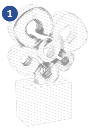 boceto de trofeo