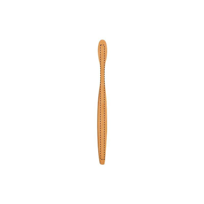 Cepillo de dientes de bambú con reloj de arena 1