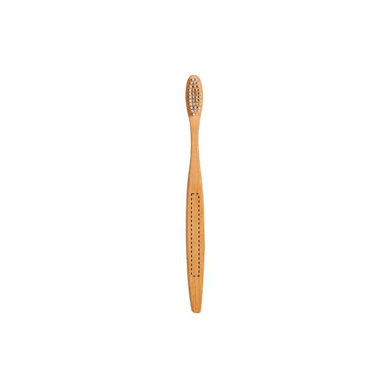 Cepillo de dientes de bambú con reloj de arena 2