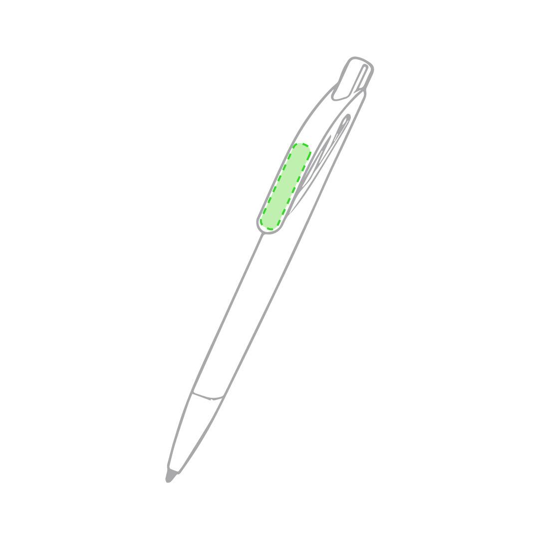 Bolígrafo de plástico Hurban 2