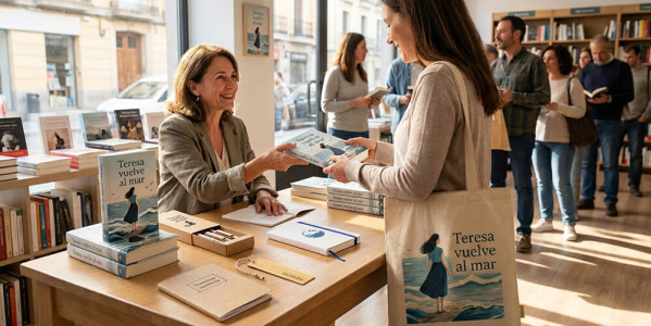 Cómo promocionar el lanzamiento de un libro con merchandising personalizado