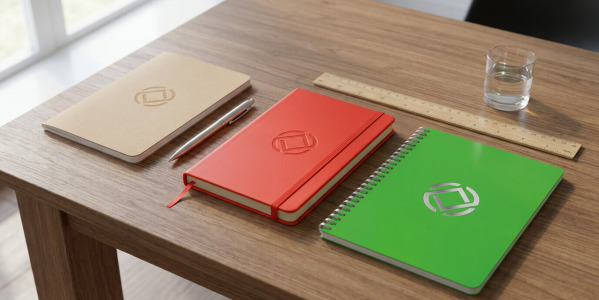 Tamaños de libretas para merchandising: ¿A4, A5, A6 o de bolsillo?