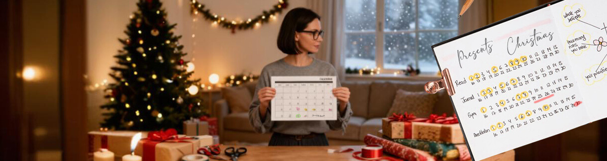 ¡Importante! Calendario para planificar la compra de tus detalles navideños personalizados con tiempo