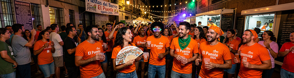 Cómo organizar fiestas de barrio multitudinarias