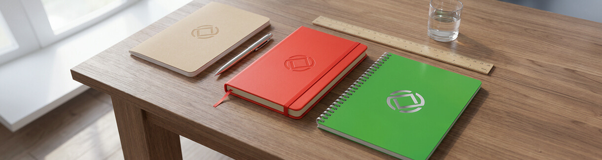 Tamaños de libretas para merchandising: ¿A4, A5, A6 o de bolsillo?